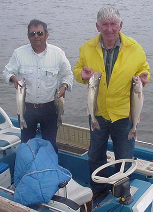 The Quick and Dirty on Chasing Suspended Summer Walleye With Harnesses